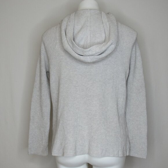 Athleta REST DAY Gray Hoodie Knit Sweater Women's XXS XXSmall - Picture 4 of 9